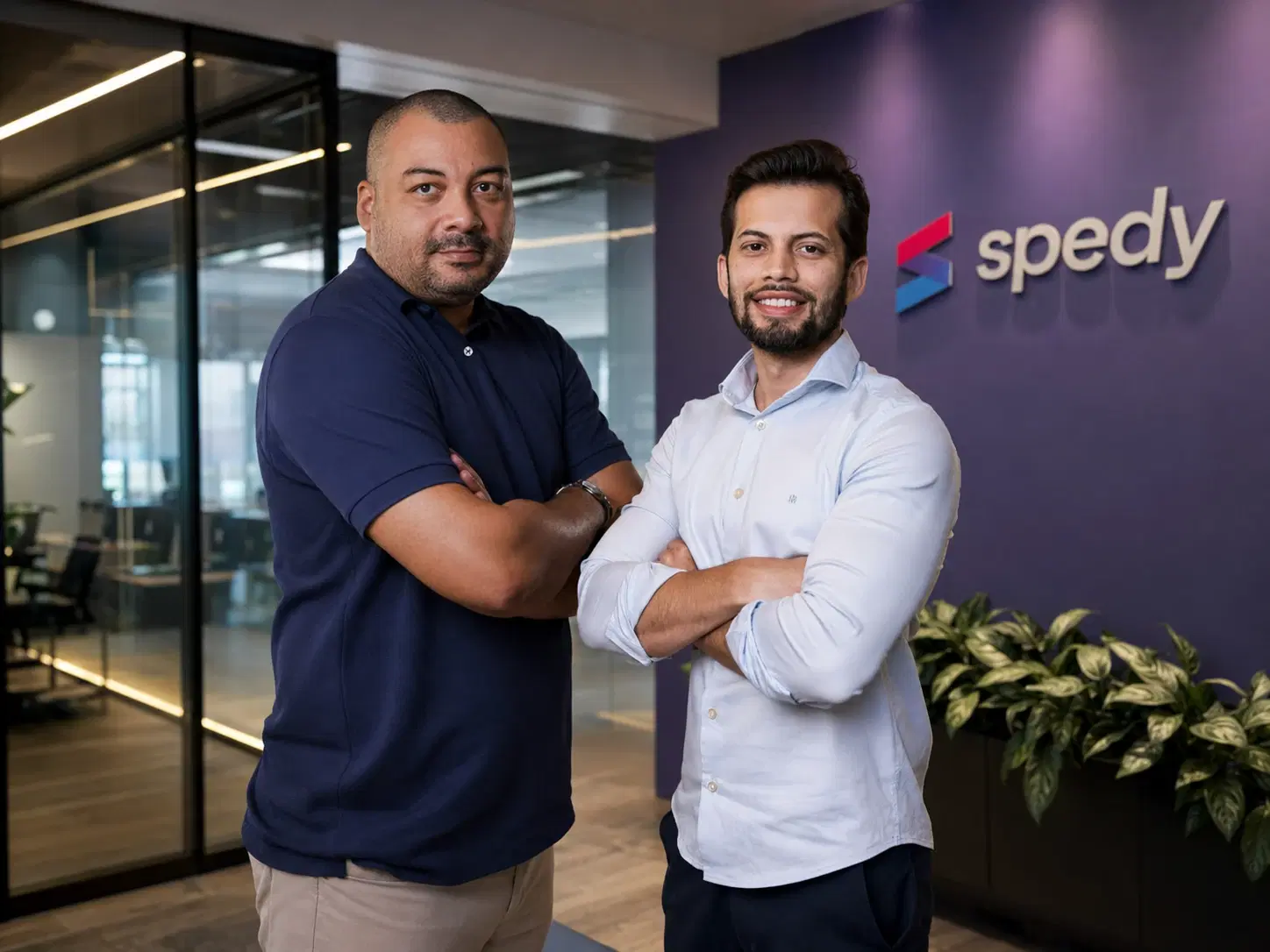 Vagner Alves e Danilo Singh, founders da Spedy